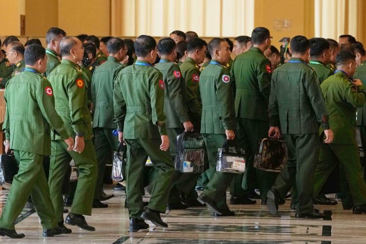 Myanmar’s parliament elects ruling general as president, keeping the army in charge