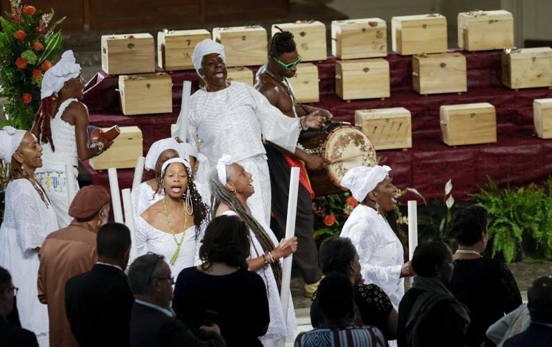New Orleans holds burial of repatriated African Americans whose skulls were used in racist research