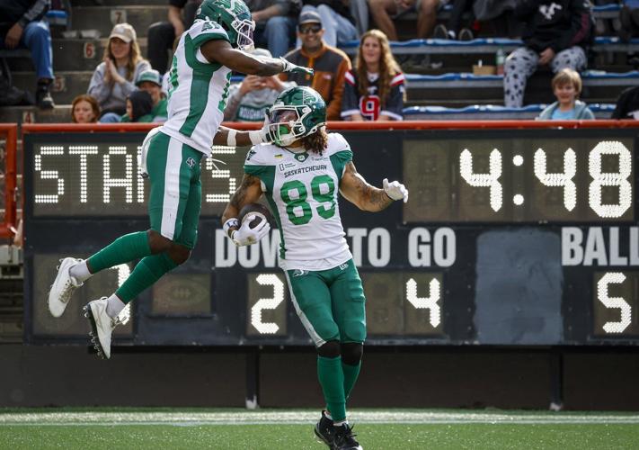 Stevens scores OT touchdown for Roughriders in 40-37 win over Stampeders