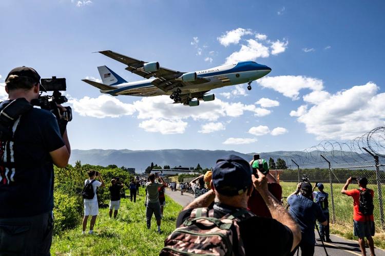 Trump arrives at G7 summit looking for momentum after announcing a deal to end the Iran war