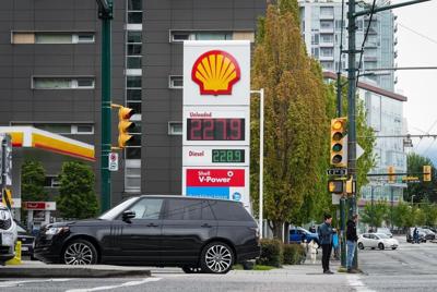 How much have consumer costs risen in B.C. since 2017, the year NDP came to power?