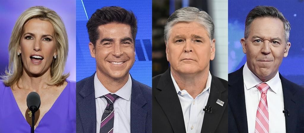 Fox News unveils primetime lineup with Jesse Watters in Tucker Carlson's former time slot