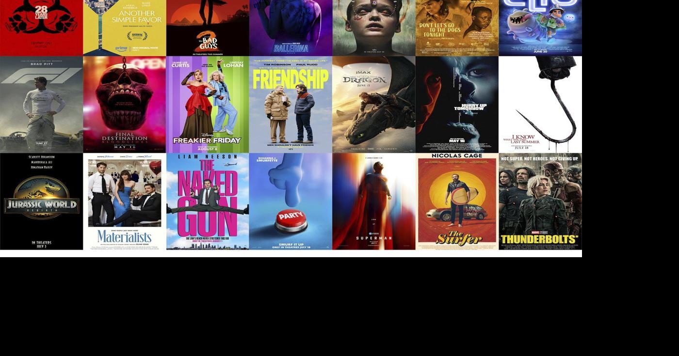 Summer Movie Guide 2025: Here’s what’s coming to theaters and streaming from May to August