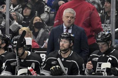 Los Angeles Kings fire Todd McLellan, name Jim Hiller the interim coach for the rest of the season
