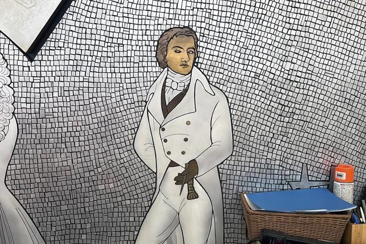 A mural honoring scientists hung in Pfizer's NYC lobby for 60 years. Now it's up for grabs
