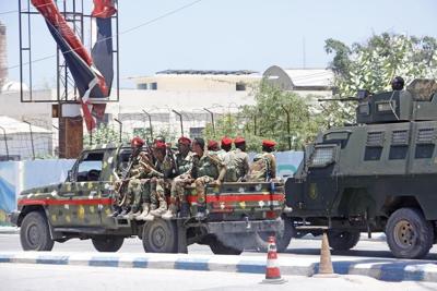 All 5 attackers killed, ending Somalia hotel siege in which 3 soldiers died