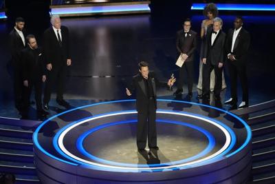 Robert Downey Jr. wins his first Oscar for supporting actor role in 'Oppenheimer'