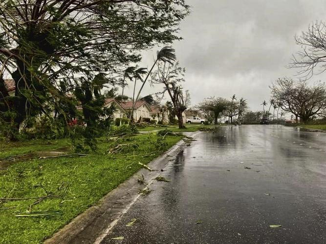 The day after: Guam assesses damage after Typhoon Mawar hits US Pacific territory