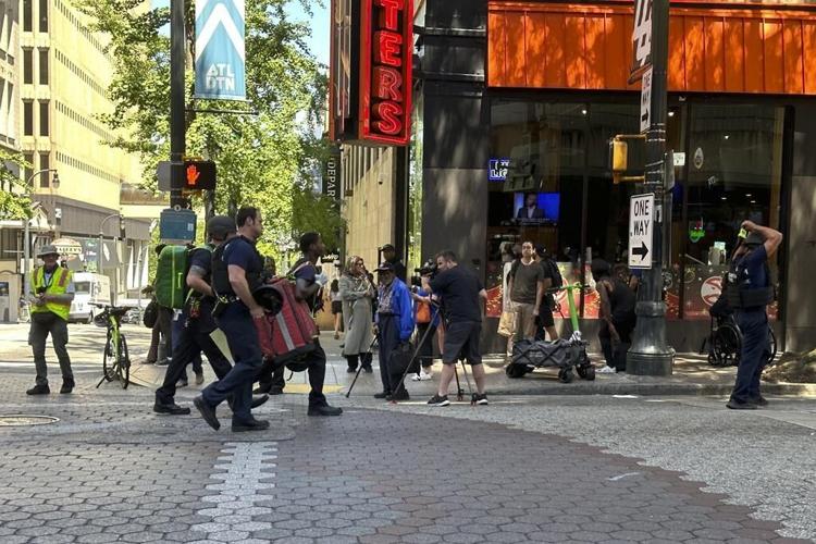 Four people shot at downtown Atlanta food court, mayor says