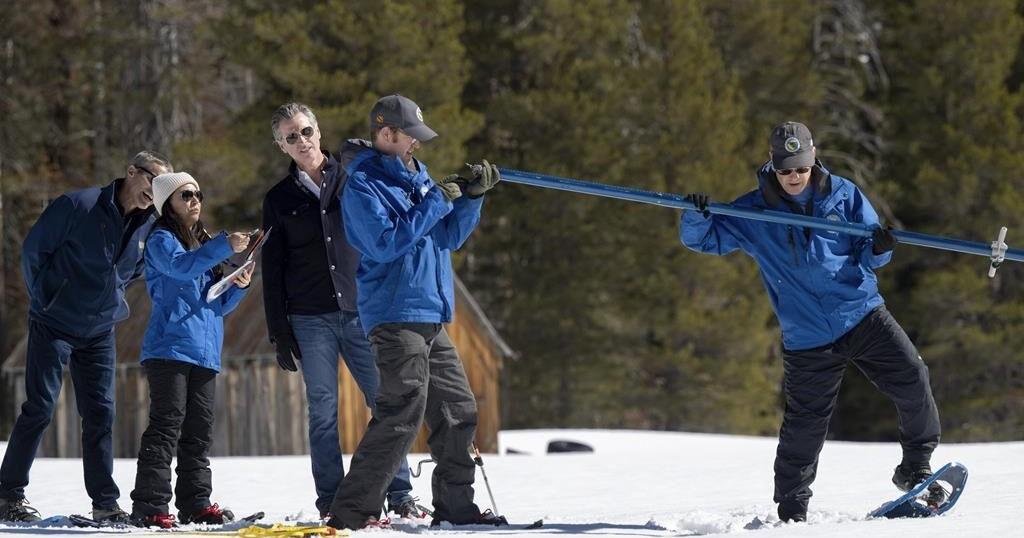 California enters spring with vital snowpack above average for a second ...