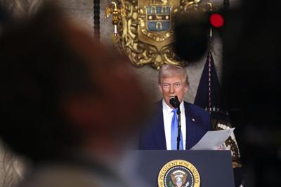Trump says AP will continue to be curtailed at White House until it changes style to Gulf of America