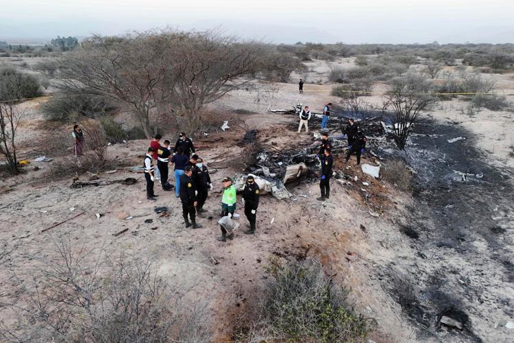 Plane carrying tourists crashes in Peru, killing 13 on a Nazca Lines sightseeing flight