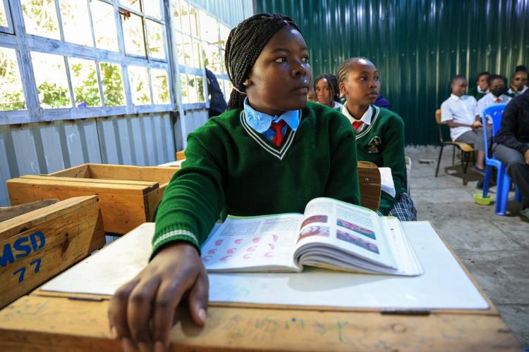 A rare school in Kenya is empowering teenage mothers with education and child care