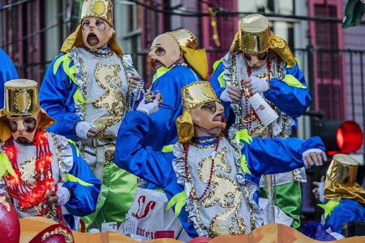 New Orleans' Carnival season marks Fat Tuesday with celebrities and pretend monarchs
