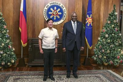 US and Philippines sign a pact to secure shared military intelligence and weapons technology