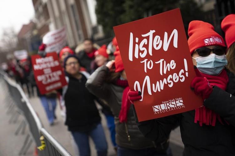 Nurses at 2 NYC hospitals return to work as deal ends strike