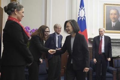 US delegation praises Taiwan's democracy after pro-independence presidential candidate wins election