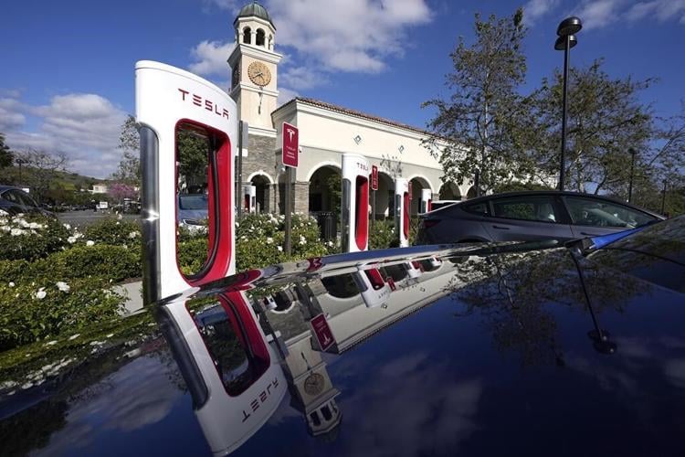 GM's electric vehicles will gain access to Tesla's vast charging network