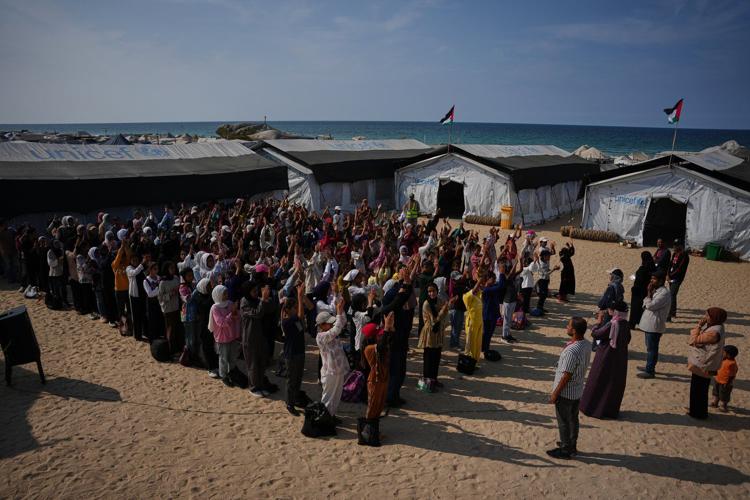 Most of Gaza's schools are destroyed and hundreds of thousands of children cannot go back to class
