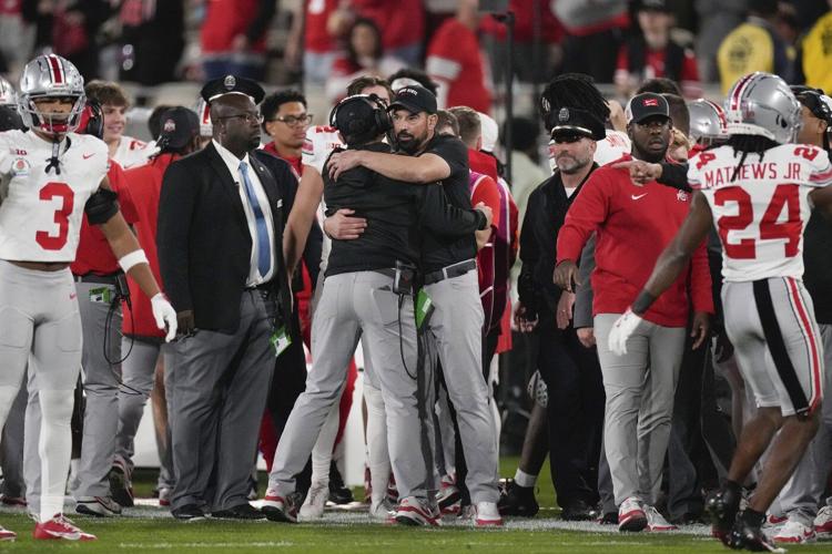 No. 6 Ohio State routs top-ranked Oregon 41-21 in the Rose Bowl, advances to CFP semifinals