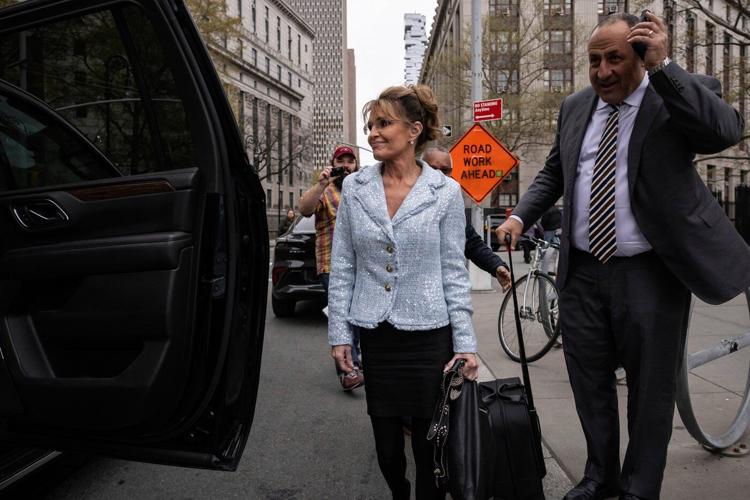 Sarah Palin tells defamation trial jury that Times editorial 'kicked the oomph' out of her