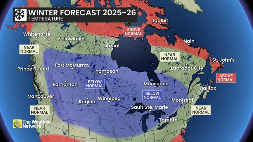 'December to remember': Winter will get off to an abrupt start, Weather Network says