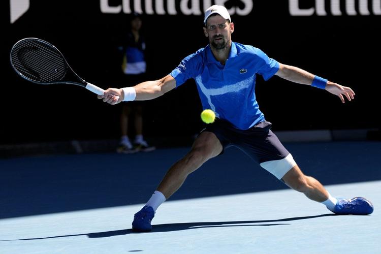 An injured Novak Djokovic stops in the Australian Open semifinals against Alexander Zverev