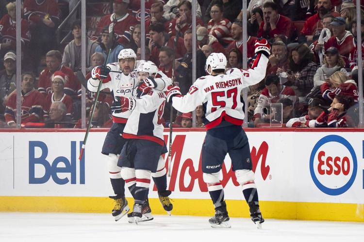 Wilson's big hit sparks Capitals in 5-2 win, pushes Canadiens to brink of elimination