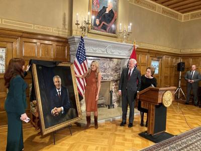 Arkansas Gov. Asa Hutchinson's official portrait unveiled