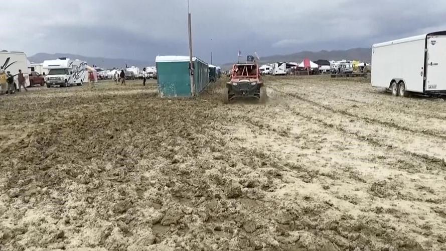 Burning Man revelers begin exodus after flooding left tens of thousands stranded in Nevada desert