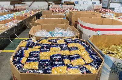 Les banques alimentaires ont été fortement sollicitées en décembre