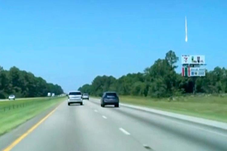 Residents express amazement after seeing fireball streak across the southern sky