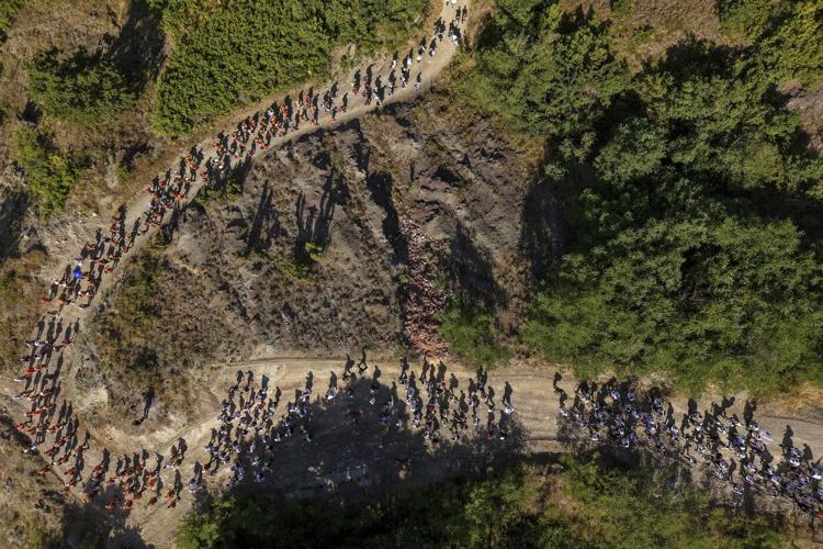 Thousands march in Bosnia for the 30th anniversary of the Srebrenica massacre