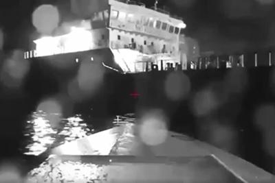 Russia promises retaliation after Ukrainian drones hit a Russian tanker in 2nd sea attack in a day