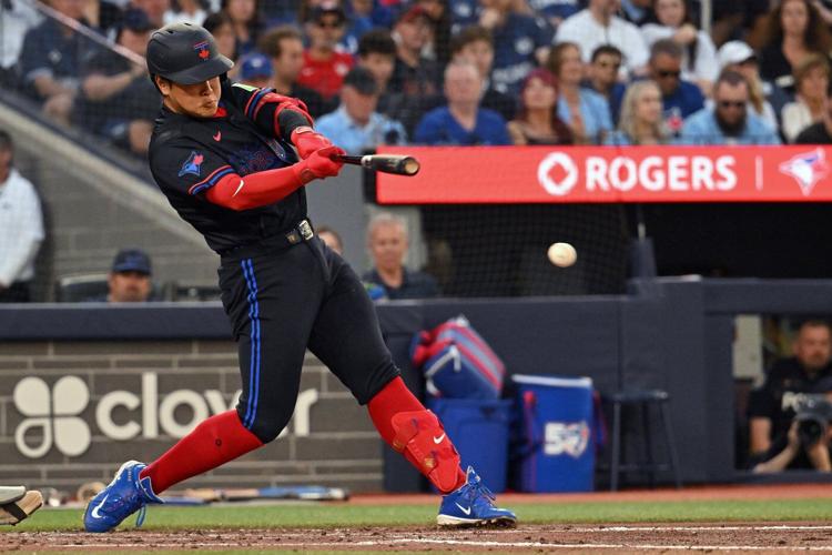 Jays get a huge lift from Okamoto's monster shot, Kirk's return to action