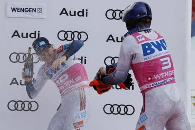 Standout slalom skier Manuel Feller denies Norway racers emotional World Cup win after Kilde crash