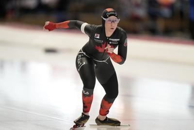 Speedskater Blondin wins another gold at ��ɫtv long-track championships