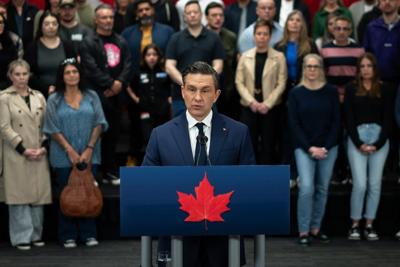Carney, Poilievre talk seniors, resource project approvals in B.C.