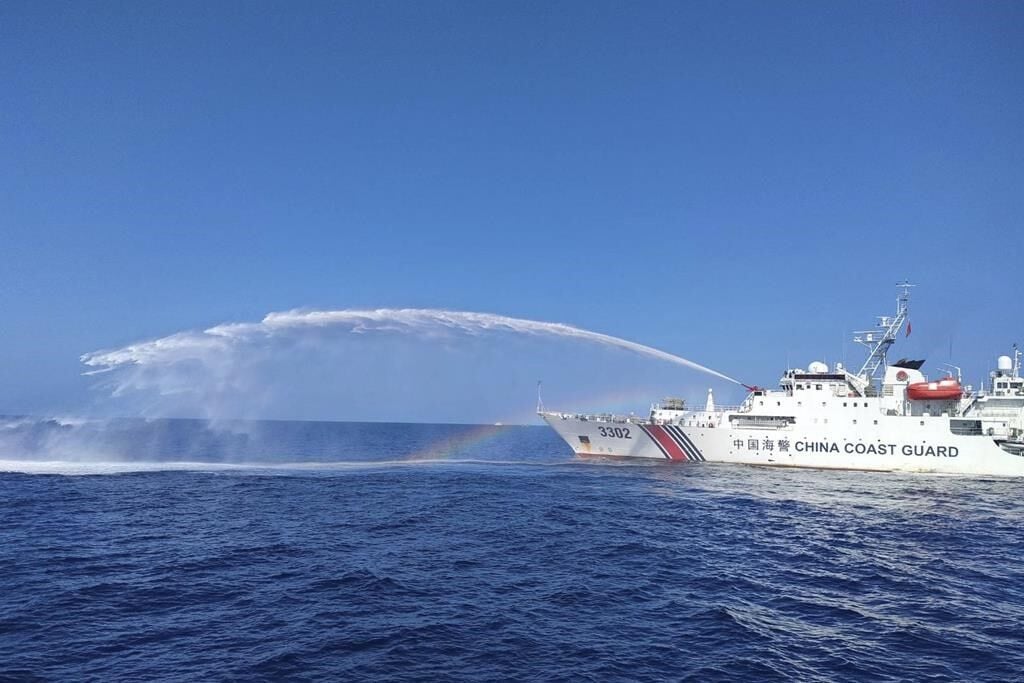 Philippines Says Chinese Coast Guard Used Water Cannons Against Its ...