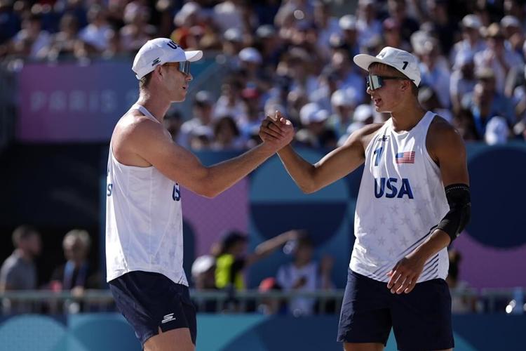 Chop, chop American entries cut in half in Paris Olympic beach