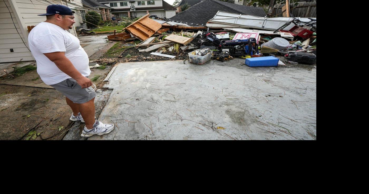 More than 100 homes damaged by tornado near Houston | World News ...