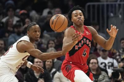 Darius Garland scores 24 points, Cavaliers beat Raptors 105-102