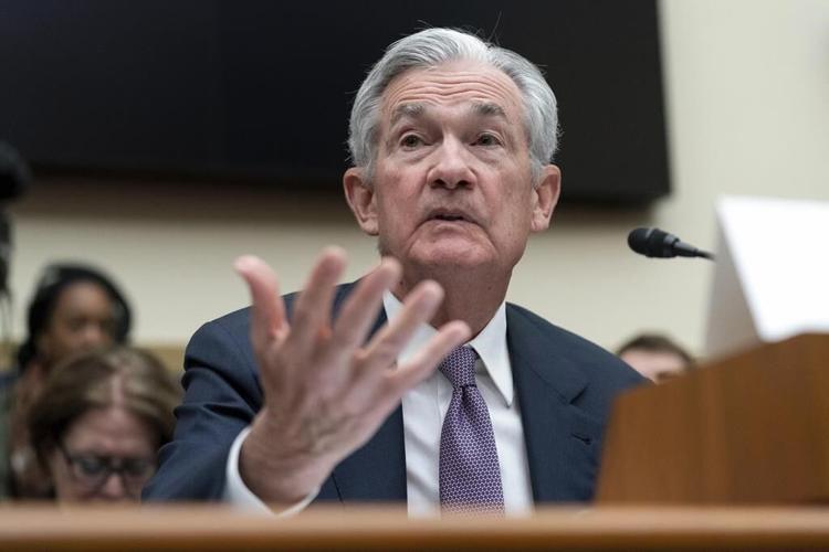 Powell says 'no decision' on the Fed's next move on rates