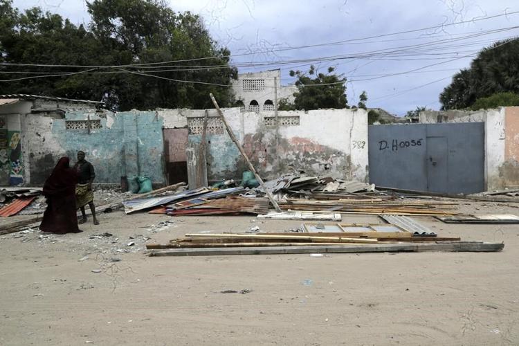Somali police say 32 people died in an attack on a beach hotel. Al-Shabab claimed responsibility.