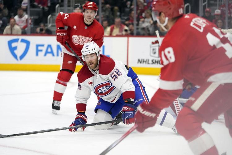 Laine's power-play goal lifts Canadiens to 4-3 win over Red Wings