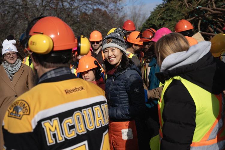 Tariff tensions don't stop annual Christmas tree gift from Nova Scotia to Boston