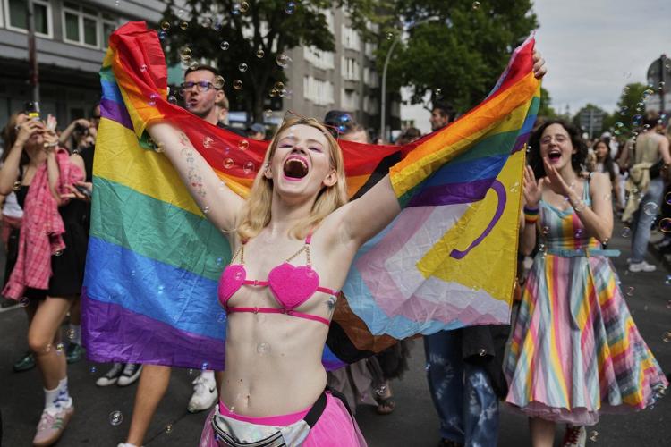 Berlin celebrates Pride parade with techno beats and rainbow flags