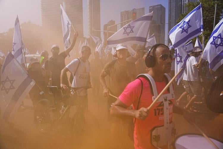 Israeli protesters block highways in 'day of disruption' against Netanyahu's judicial overhaul plan