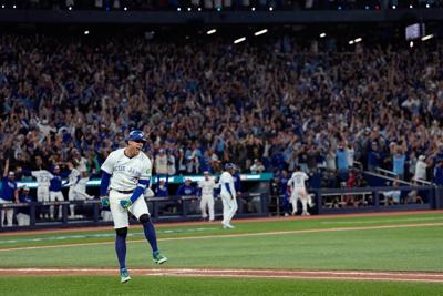 Blue Jays designated hitter Springer named player of the year by Toronto beat writers