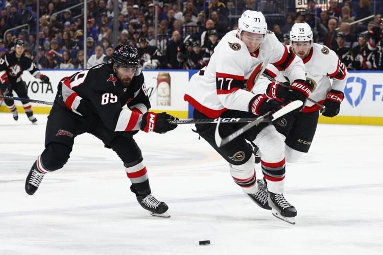 Anderson makes 30 saves in Sabres 4-3 OT win over Senators